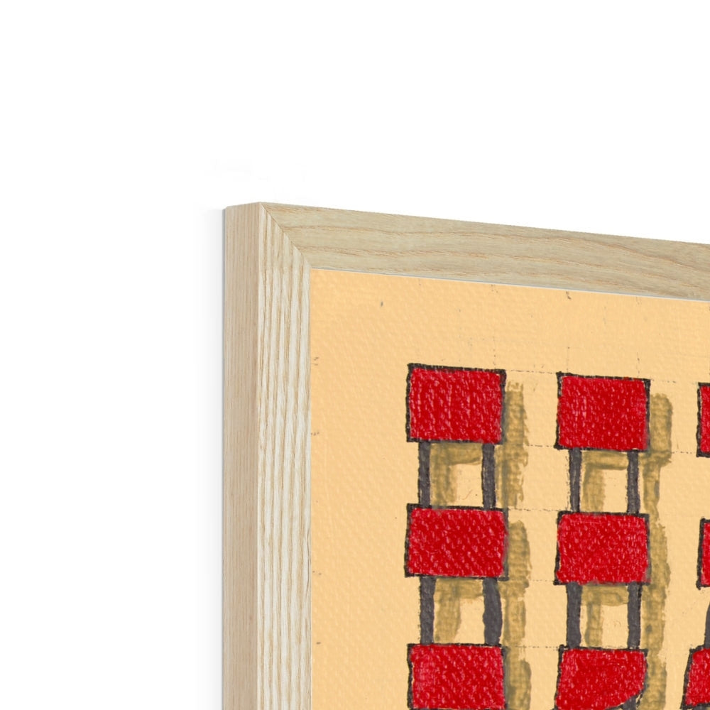 Breaking Out 01 Framed Print