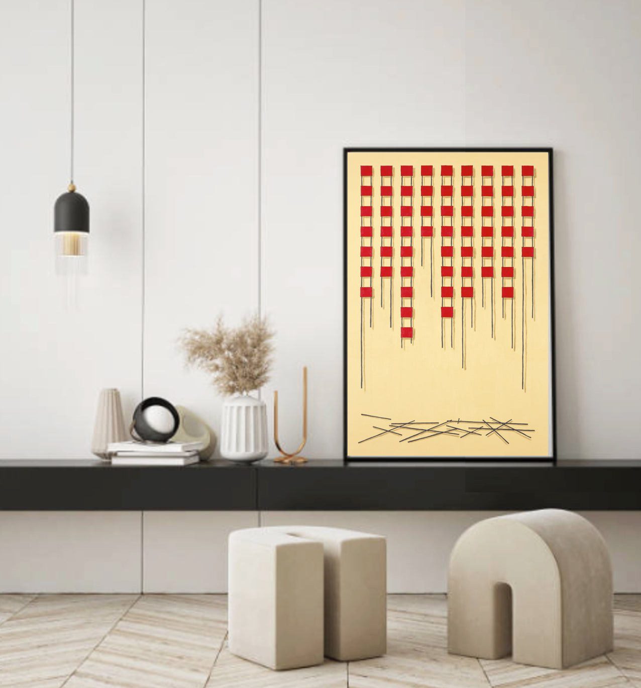Breaking Up 02 Print on Canvas