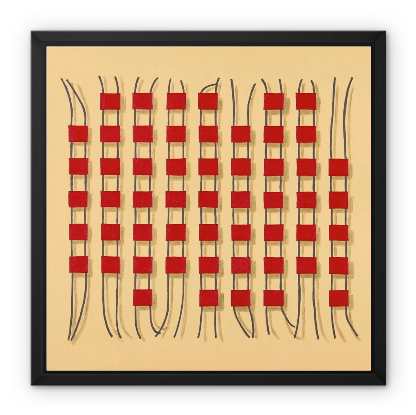 Breaking Up 01 Print on Canvas