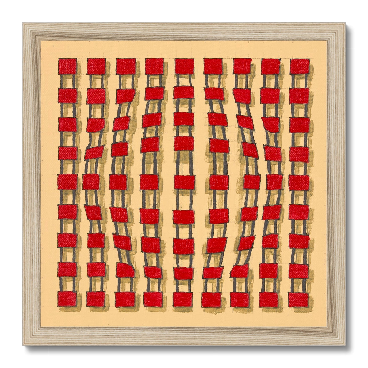 Breaking Out 01 Framed Print